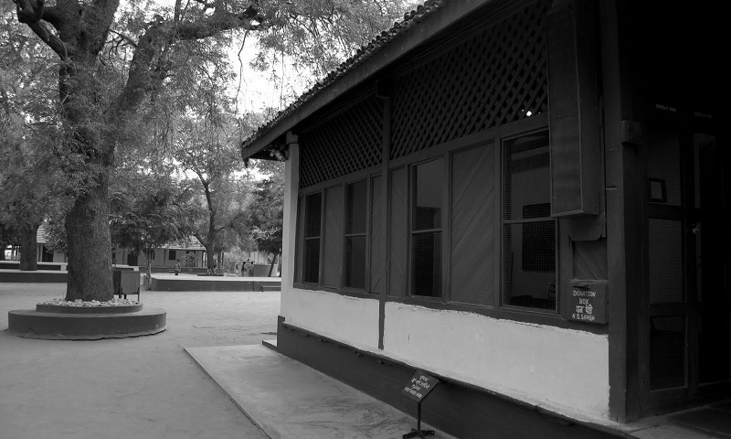 Gandhi Ashram in Sabarmathi, Gujarat, India