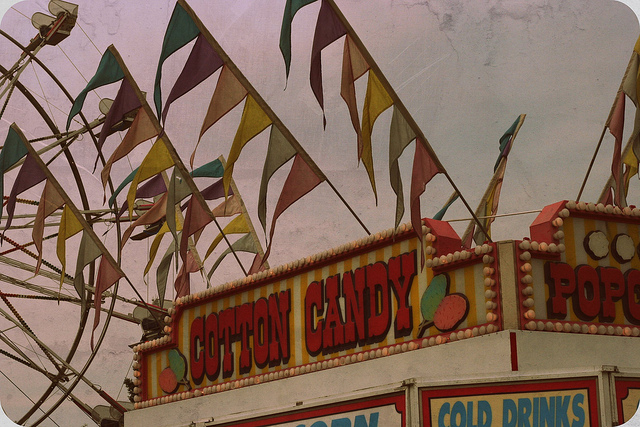 Cotton candy at circus