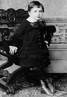 Albert Einstein as a baby