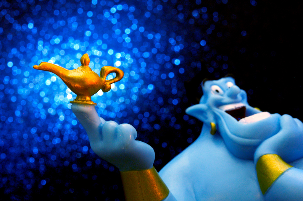 Don't be a genie, Be a parent