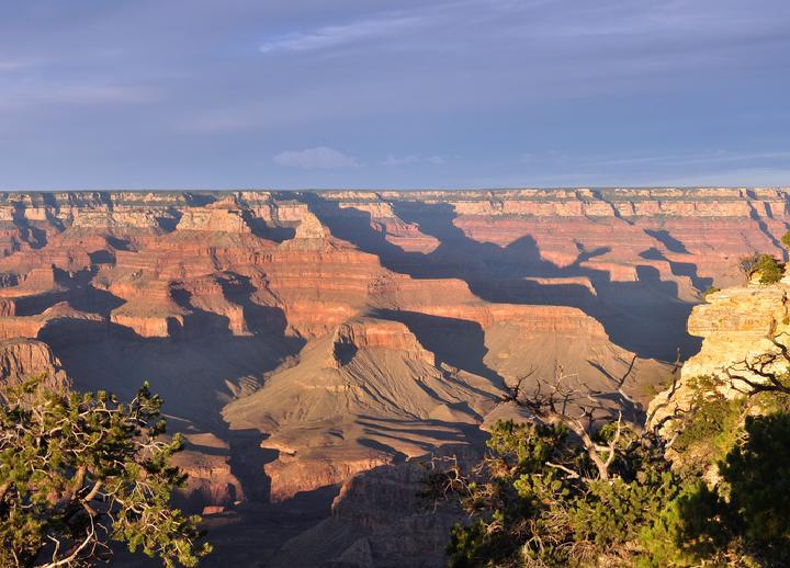 Grand Canyon's colorful rocks