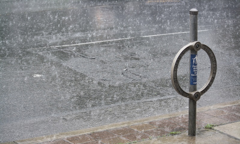 Heavy downpour