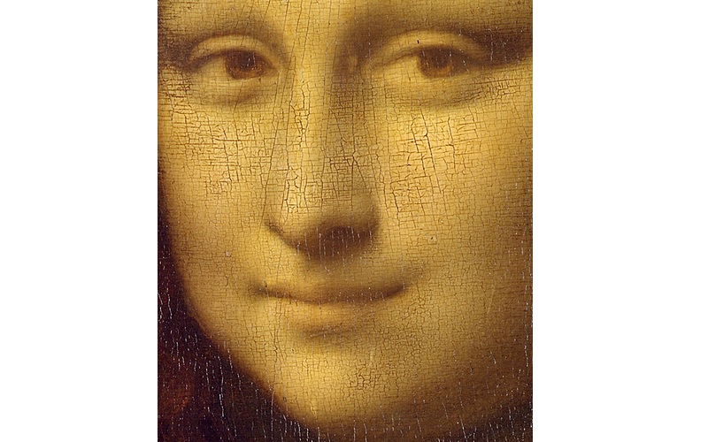 Mona Lisa appears to be having no eyebrows or lashes, Image Credit: Flickr User The Public Domain Review, via CCMona Lisa apperas to be having no eyebrows or lashes, Image Credit: Flickr User The Public Domain Review, via CC